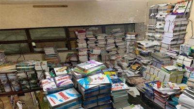 ضبط 48 ألف نسخة مطبوعات تجارية بدون تفويضات بمطبعة بالجيزة