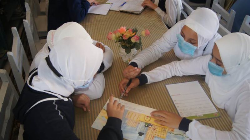 تنظيم 4 ورش عمل لطلاب