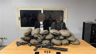 ضبط  50 كيلو بانجو بحوزة متهمين  بالإسماعيلية