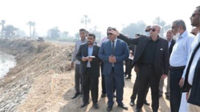 محافظ بني سويف يشدد على استمرار أعمال تطهير مخر سيل سنور 