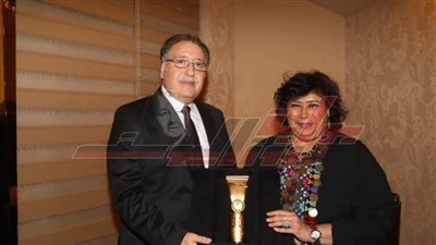 وزيرة الثقافة تتابع احتفال 