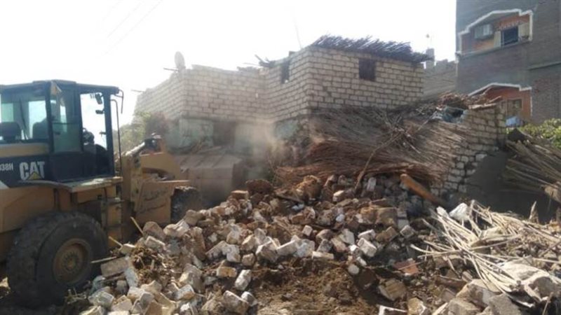 حملة الإزالات بمركز