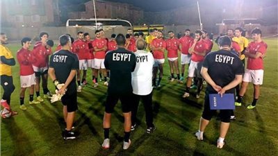 المنتخب الأولمبي يواصل تدريباته استعدادا لبطولة شمال أفريقيا بليبيا