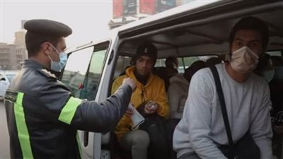 ضبط 9013 شخصًا لعدم ارتداء الكمامات الواقية