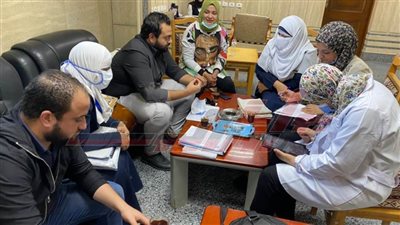 جولة تفقدية لفريق وزارة الصحة بعدد من مستشفيات كفر الشيخ