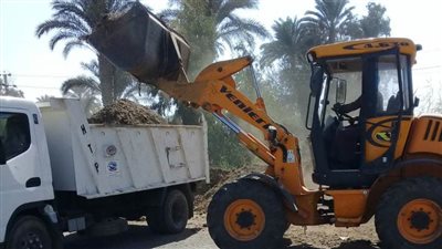 حملات مكثفة للنظافة والتجميل والإزالة وتحسين الخدمات ببنى سويف والفشن 