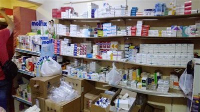 ضبط مخزن وصيدلية بأسيوط بداخلهما أدوية محظورة بتكلفة 2 مليون جنيه