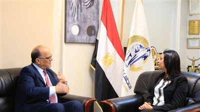 مايا مرسي تستقبل السفير التونسي لبحث سبل التعاون في ملف المرأة