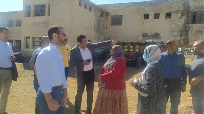 وفد من الصحة النفسية يتفقد موقع مستشفى الإدمان الجديد بكفر الشيخ.. (صور)