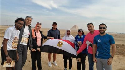 سباق الفراعنة الدولي يمر بميدوم بمشاركة 150 متسابقا من 16 دولة 