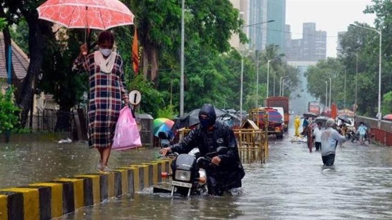 الأمطار الغزيرة بجنوب