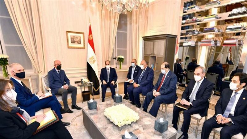 لقاء الرئيس عبد الفتاح