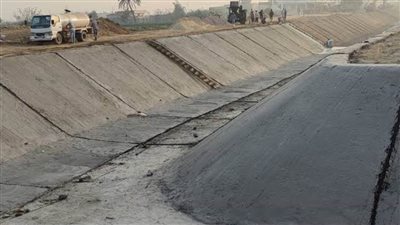 تبطين 330 كم ترع بتكلفة 626 مليونًا ضمن مشروع تأهيل البنية المائية ببني سويف