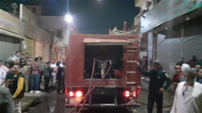 محافظ سوهاج يتابع تداعيات حريق مركز طهطا