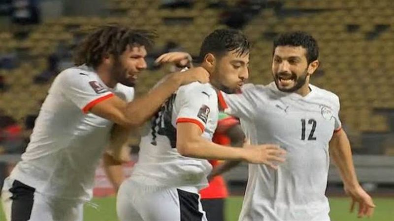 منتخب مصر امام انجولا
