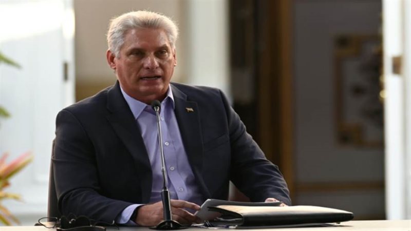 الرئيس الكوبي ميجيل