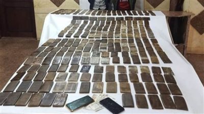 ضبط تشكيل عصابي بحوزته 150 طربة حشيش في الإسكندرية