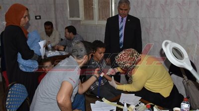 خلال قافلة طبية بجامعة السادات.. الكشف مجانًا على 316 مواطنًا بـ”دنشواي“ 