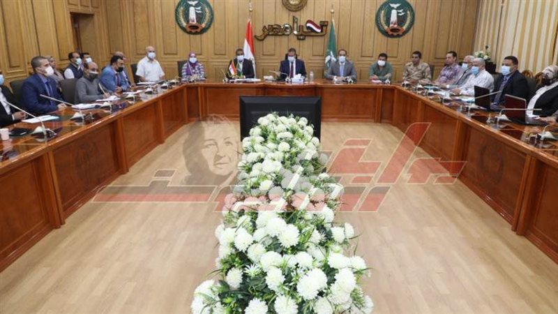 اجتماع محافظ المنوفية