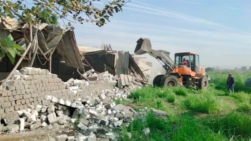 إزالة 13 حالة تعد