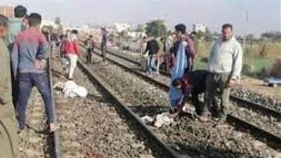 مصرع ربة منزل أثناء عبور شريط السكة الحديد بمزلقان سنديون بقليوب