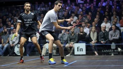 بطولة كناري للإسكواش .. يوسف سليمان في مواجهة بول كول في ختام مواجهات دور الـ16