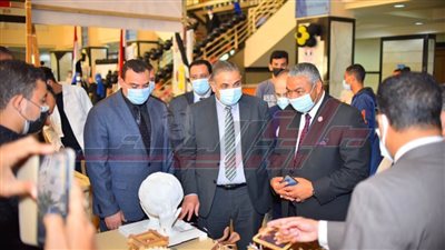 رئيس جامعة كفرالشيخ يستقبل الكاتب الصحفي محمود بكري