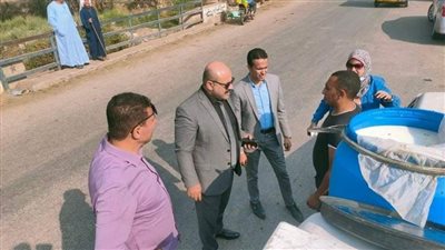 ضبط 3600 كيلو ألبان غير صالحة بمطاي شمال المنيا