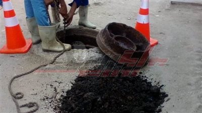 كفر الشيخ تشهد أعمال تجميل وتطوير والرصف بالإنترلوك بكورنيش النيل