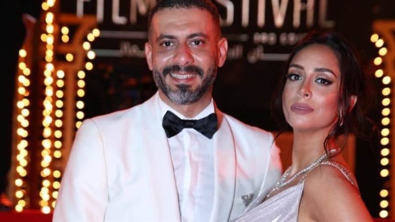 بسنت شوقى وزوجها