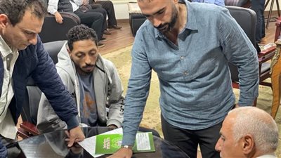 الزمالك يتعاقد مع لاعب الطائرة محمد مصطفى