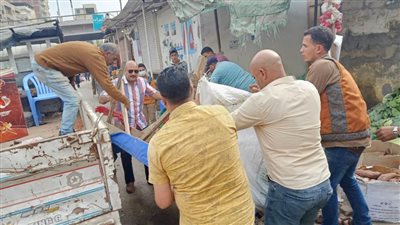 رفع 640 حالة إشغال طريق فى حملة مكبرة بالبحيرة