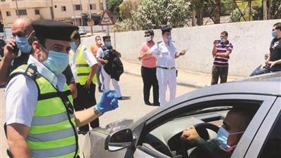  أجهزة الأمن تضبط 9172 شخصا لعدم ارتداء الكمامات الواقية