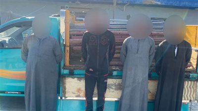 ضبط تشكيل عصابي بالقاهرة يسرق مواد بناء من موقع تحت الإنشاء