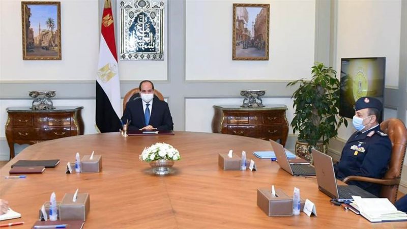 الرئيس السيسي خلال