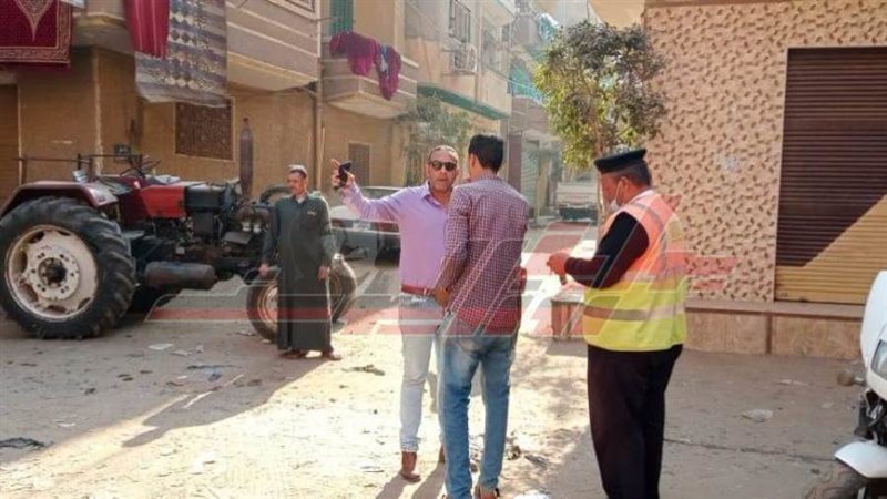 ضبط سائق الجرار الزراعي