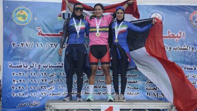 ذهبيتان وفضية وبرونزية لمصر في اليوم الخامس للبطولة العربية للدراجات