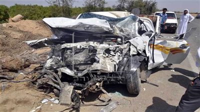 إصابة 13 شخصا في حادث تصادم سيارتين بشمال سيناء