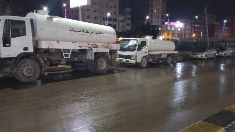 انتشار معدات كسح