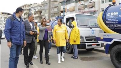 محافظ دمياط توجه بالدفع بالمعدات اللازمة للتعامل مع الأمطار