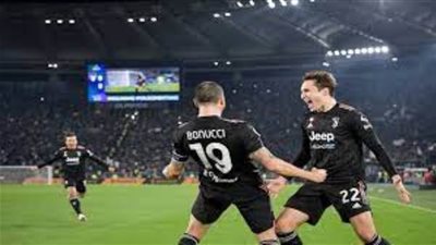 فوز يوفنتوس على لاتسيو 2-صفر بالدوري الإيطالي