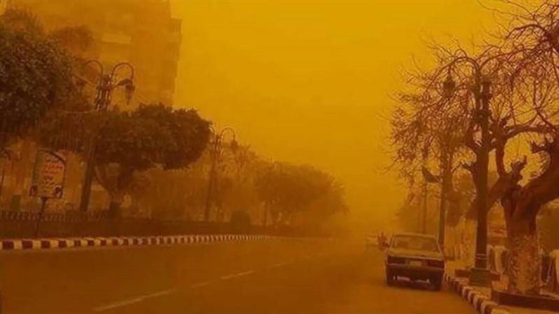 عاصفة ترابية