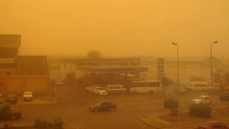 عاصفة ترابية