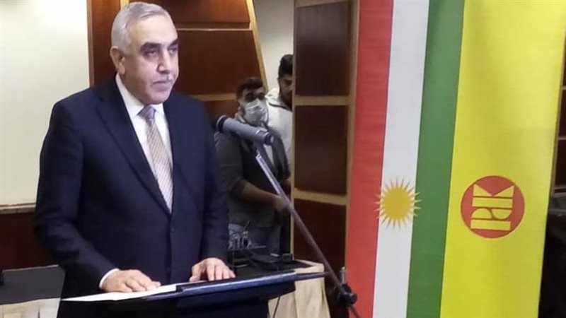 السفير العراقي اثناء