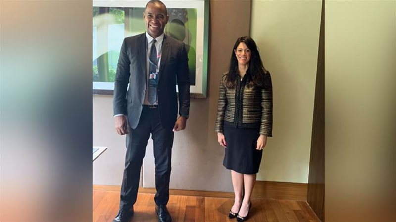 وزيرة التعاون الدولي