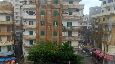 استمرار نوة الشتاء لليوم الرابع على التوالي بالإسكندرية