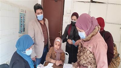 الكشف عن فيروس سي لطلاب الصف الأول الإعدادي ببني سويف 