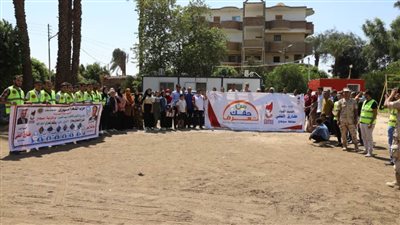  1000 شاب وفتاة زاروا مشروعات المبادرة الرئاسية لتطوير الريف المصري بسوهاج