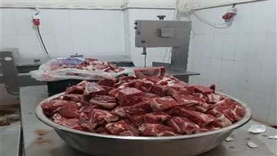 ضبط 2.5 طن لحوم ودواجن مجهولة المصدر بدمياط