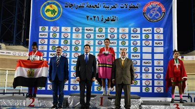 تفاصيل حفل توزيع جوائز البطولة العربية لدراجات المضمار